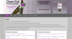 Desktop Screenshot of clean-cut.eu
